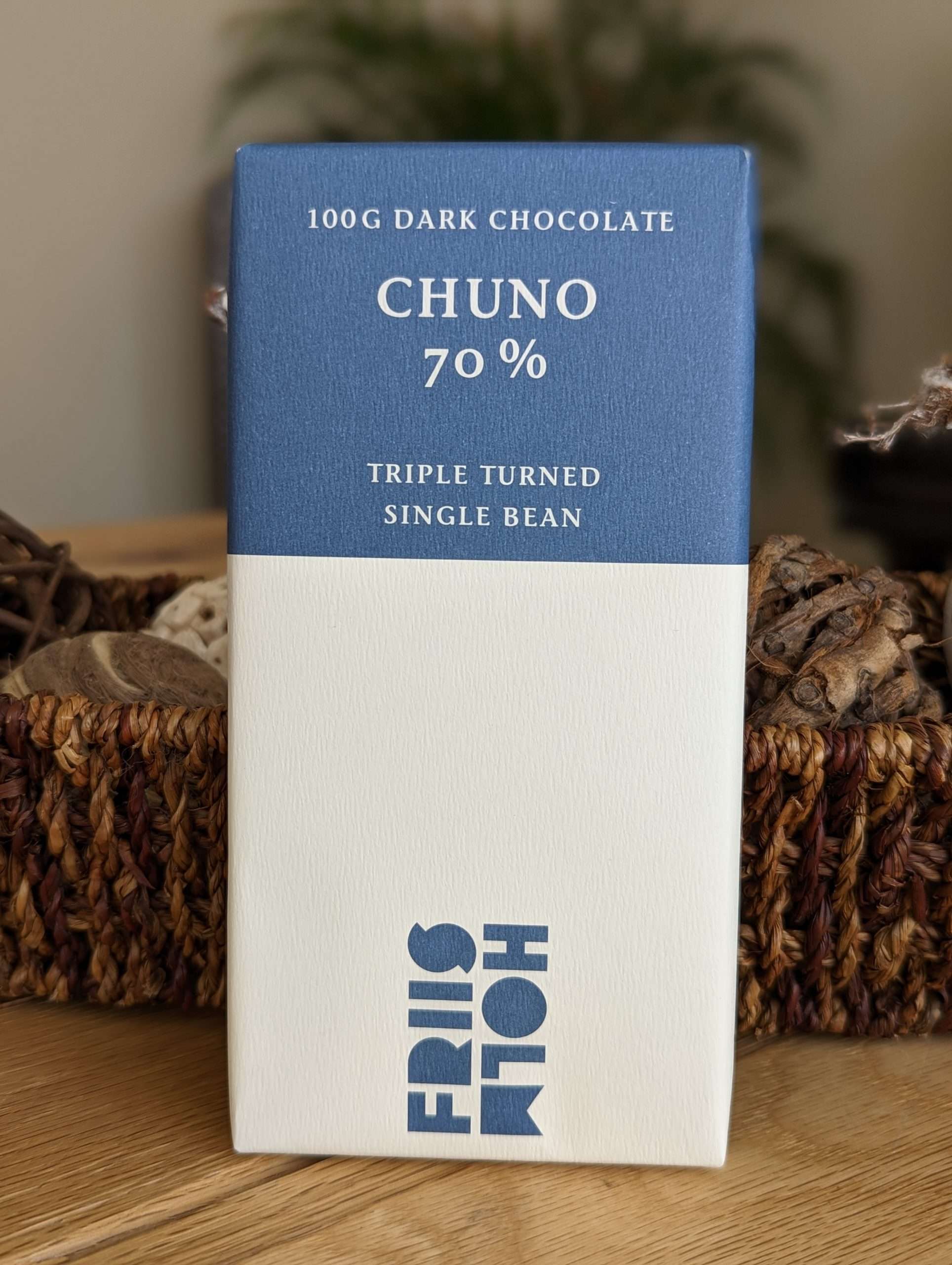 Scopri di più sull'articolo Cioccolato Friis Holm Chuno 70% Triple-Turned dal Nicaragua