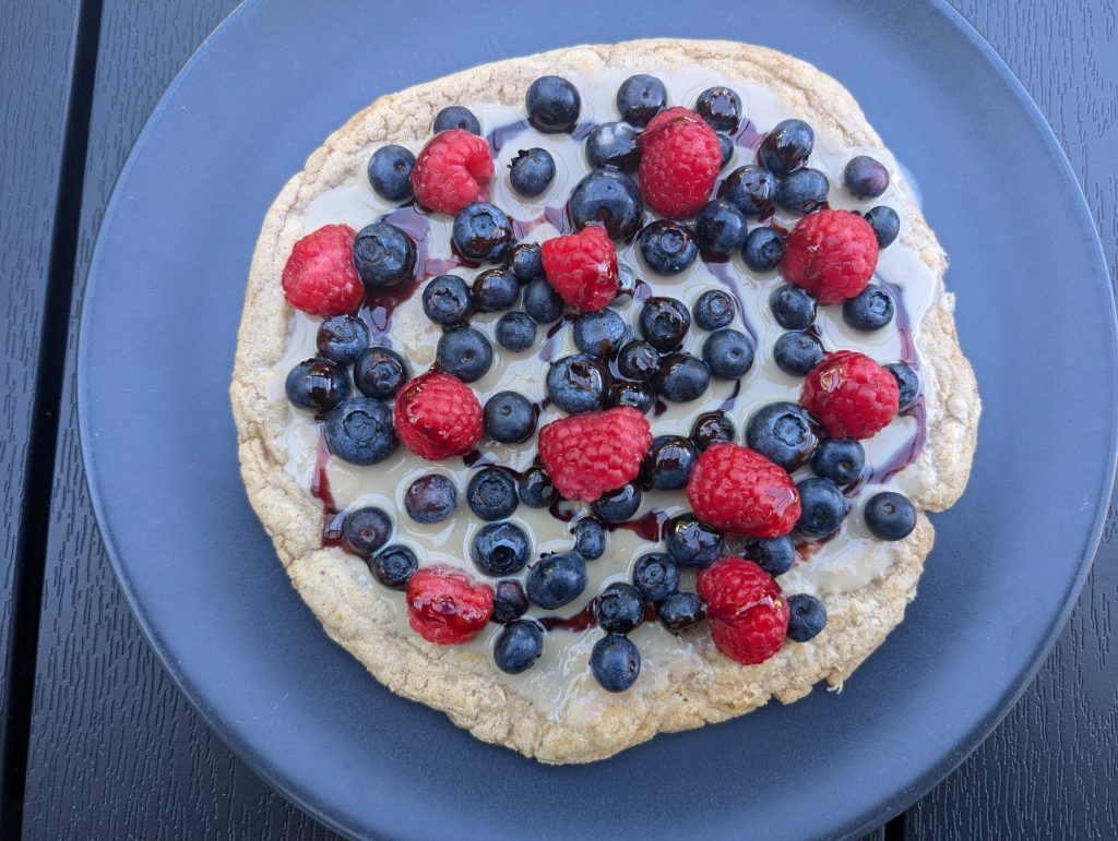 Pancake proteici senza uova, burro e latte