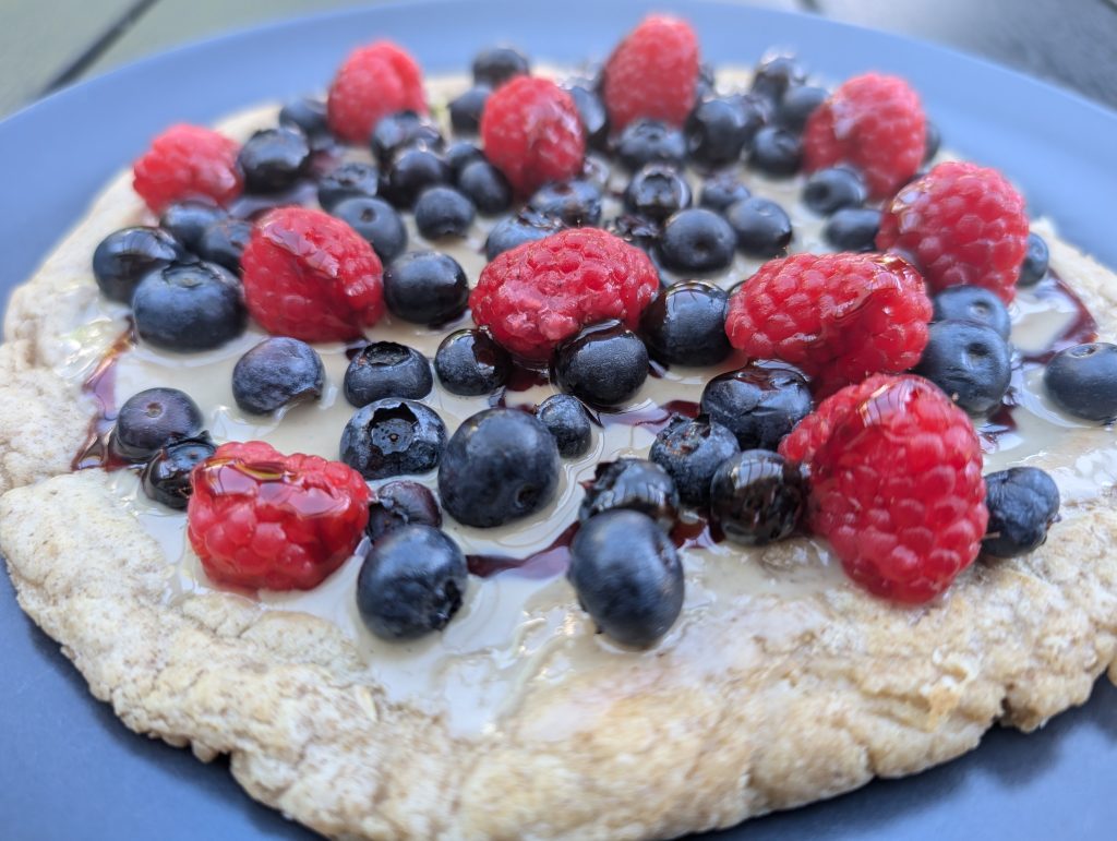 Pancake proteici senza uova, burro e latte