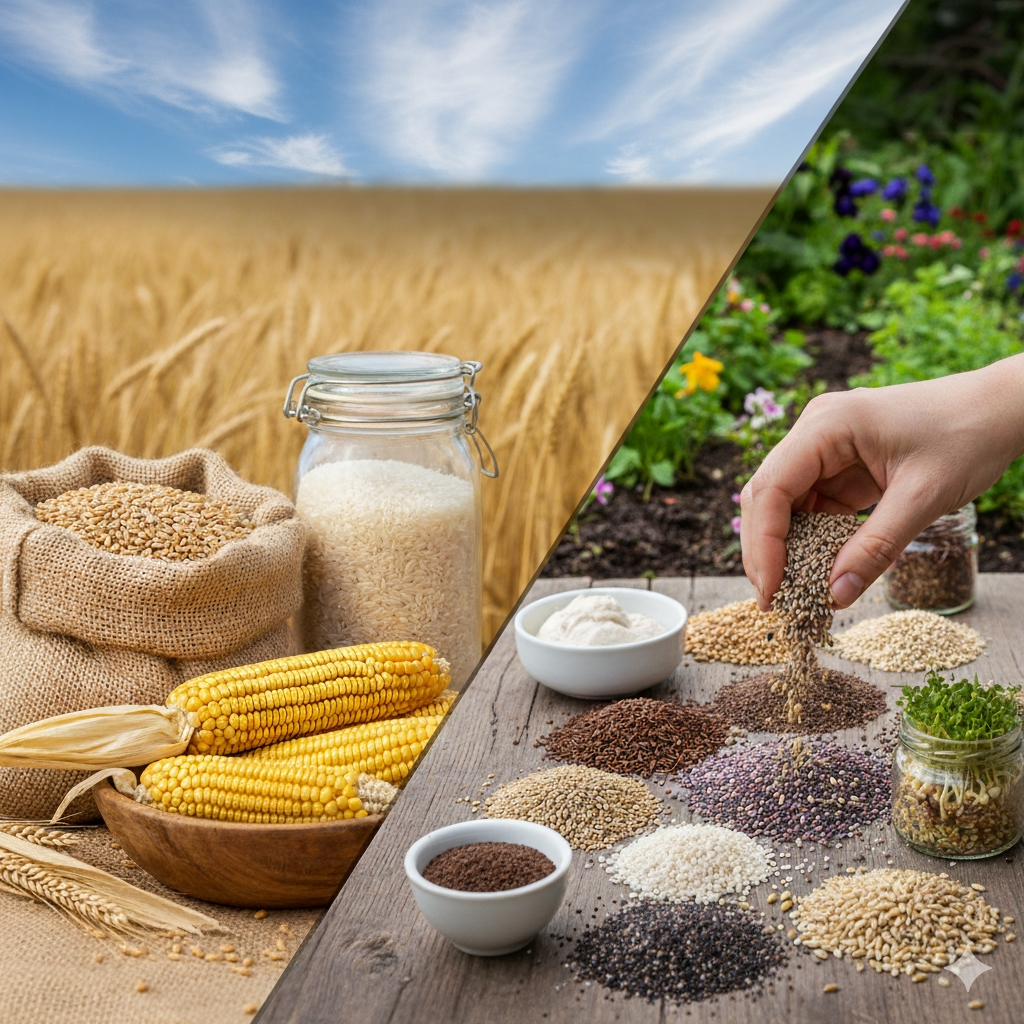 Scopri di pi&ugrave; sull'articolo Mangiamo solo i 3 cereali pi&ugrave; comuni? I rischi per la salute